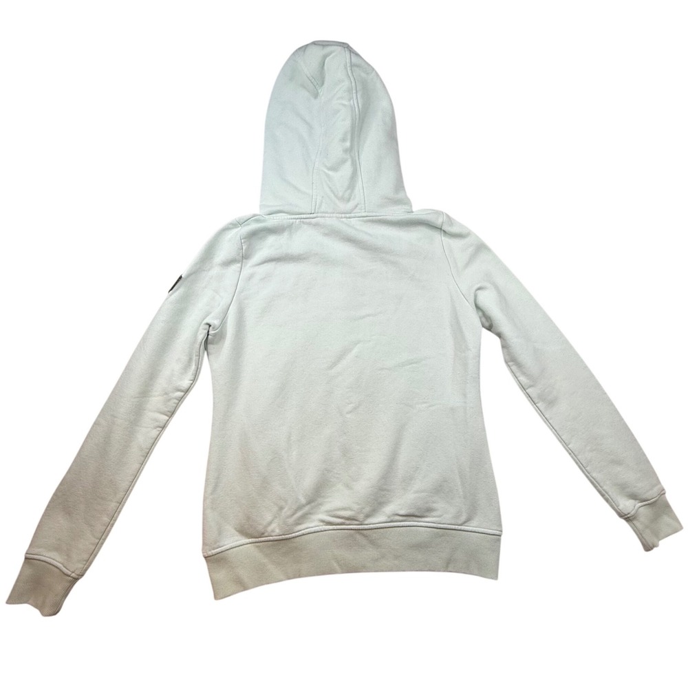 Wanakome Selene Half Zip Hoodie Mint Green XL cozy cabin gorpcore -SPOTS - Picture 7 of 9